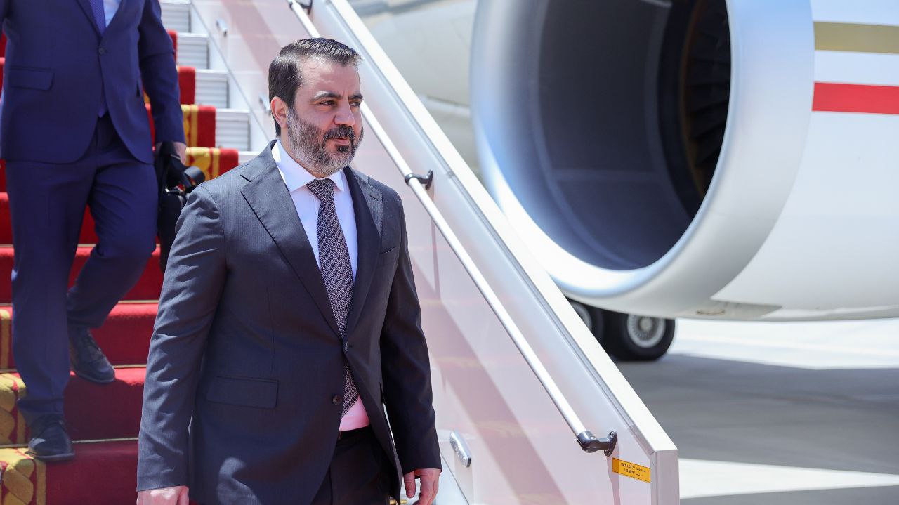 رئيس الجمهورية السيد أحمد الشرع على رأس وفد رفيع المستوى