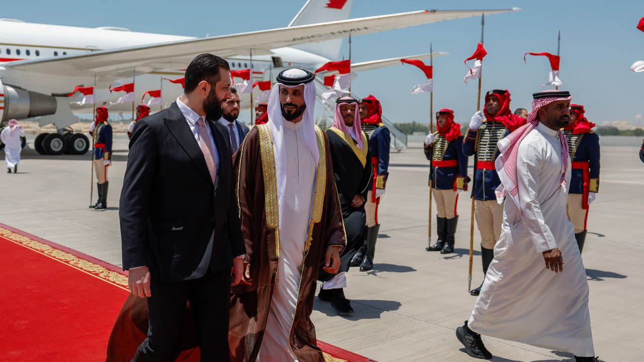 رئيس الجمهورية السيد أحمد الشرع على رأس وفد رفيع المستوى