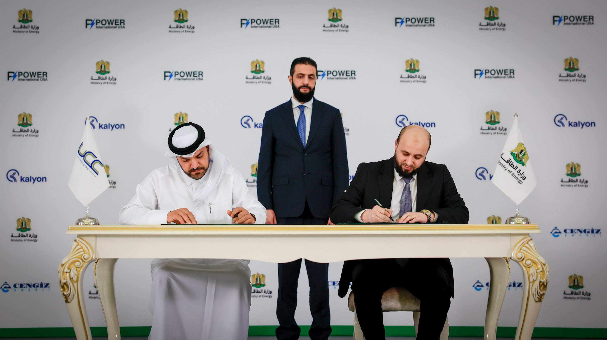 Signing of  Memorandum of Understanding Between The Syrian Arab Republic and the UCC Group to Strengthen The Energy Sector in Syria