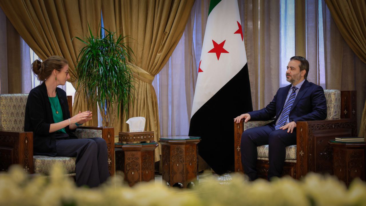 The Minister of Foreign Affairs and Expatriates Meets with Delegation from Amnesty International in Damascus