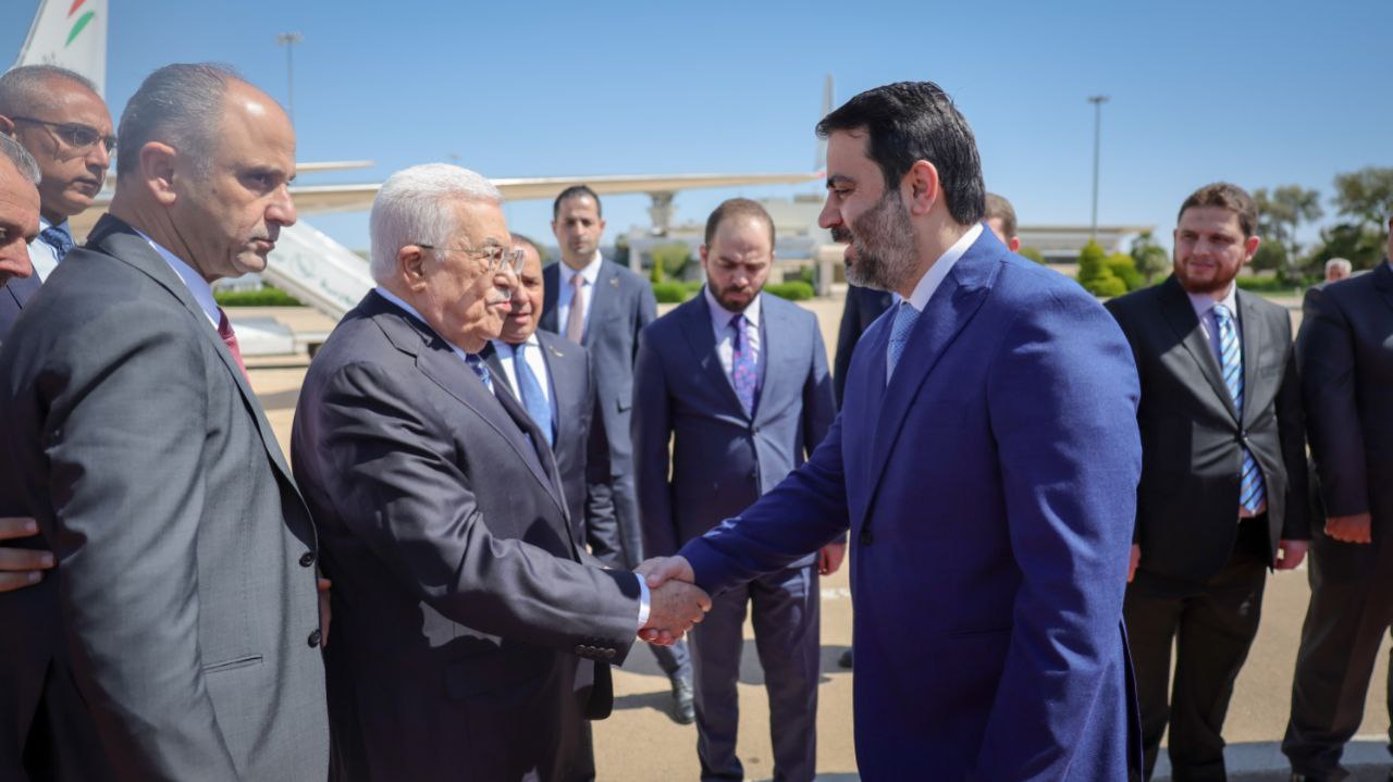 وزير الخارجية والمغتربين يستقبل رئيس دولة فلسطين 