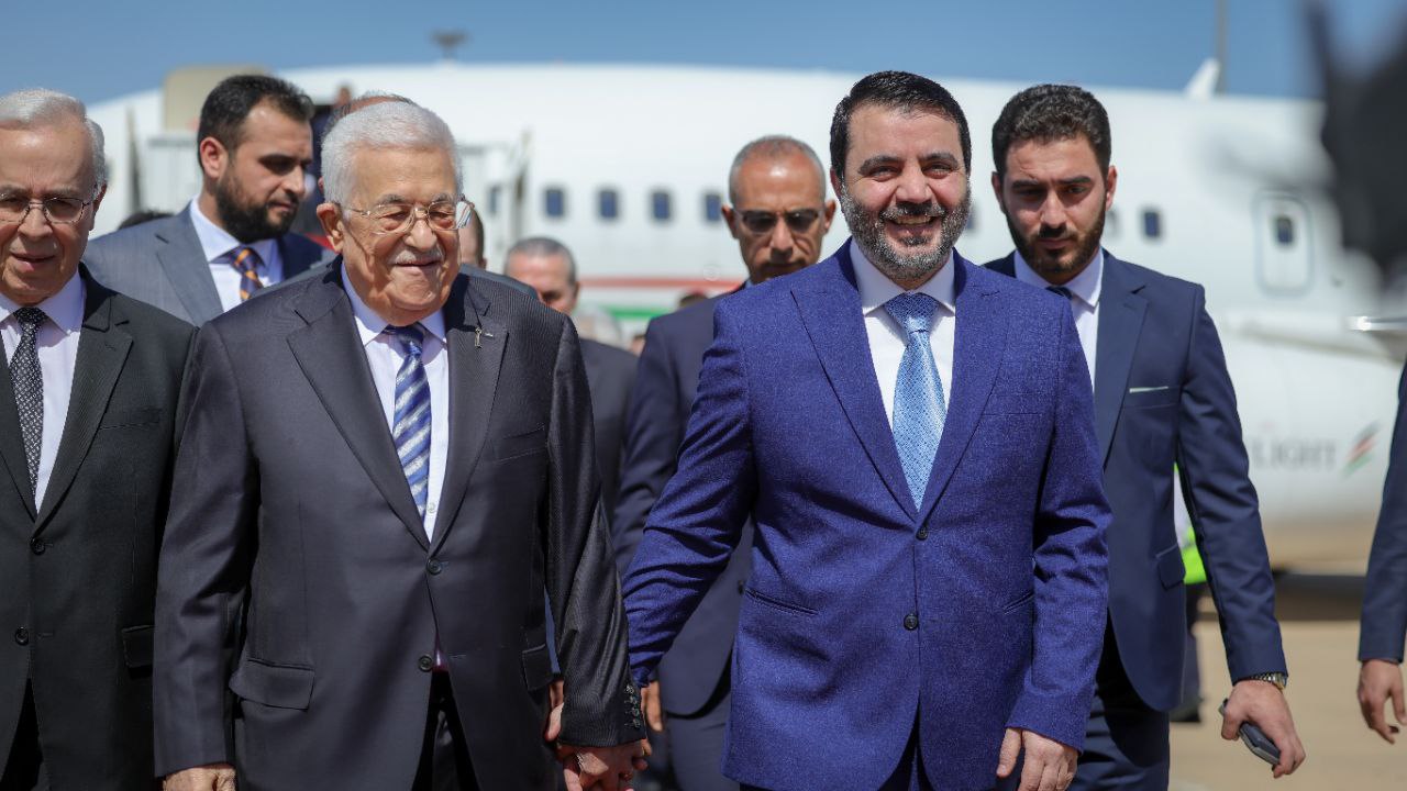 وزير الخارجية والمغتربين يستقبل رئيس دولة فلسطين 