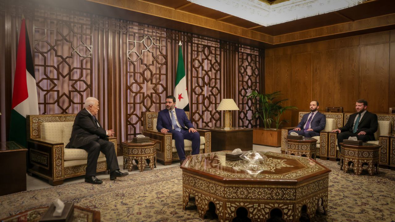 وزير الخارجية والمغتربين يستقبل رئيس دولة فلسطين 