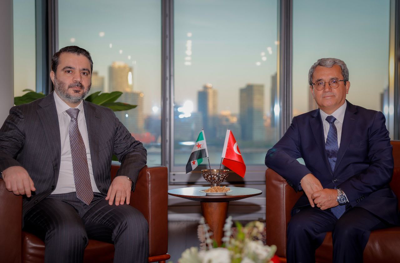 وزير الخارجية والمغتربين  يلتقي المندوب الدائم للجمهورية التركية في الأمم المتحدة