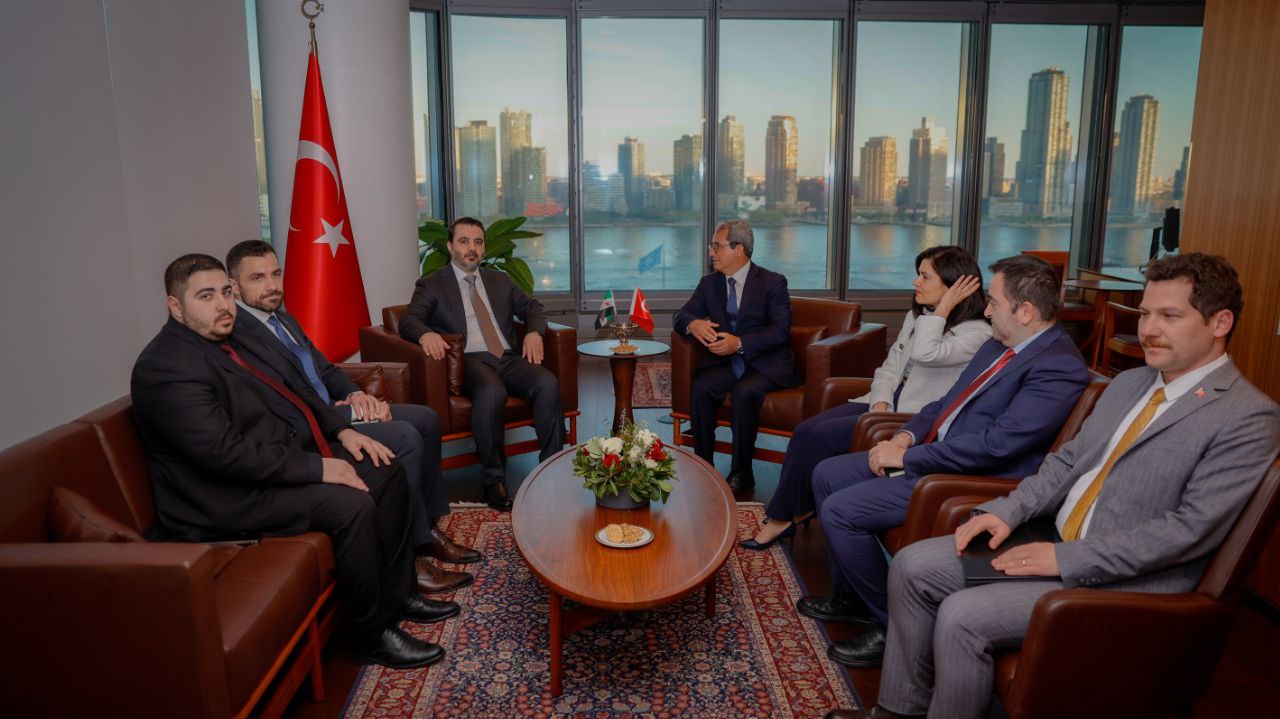 وزير الخارجية والمغتربين  يلتقي المندوب الدائم للجمهورية التركية في الأمم المتحدة