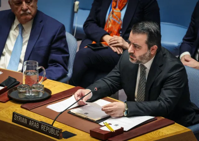 ألقى وزير الخارجية السيد أسعد حسن الشيباني خطاباً أمام مجلس الأمن 