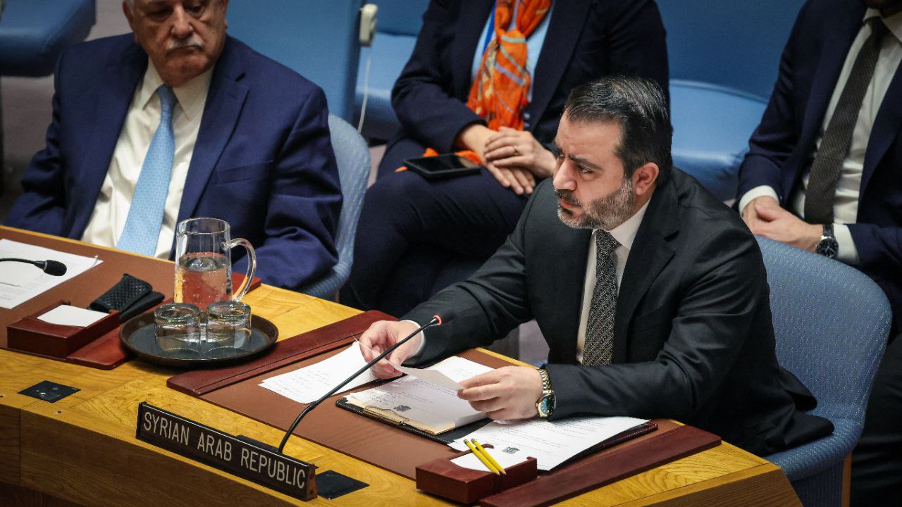 ألقى وزير الخارجية السيد أسعد حسن الشيباني خطاباً أمام مجلس الأمن 