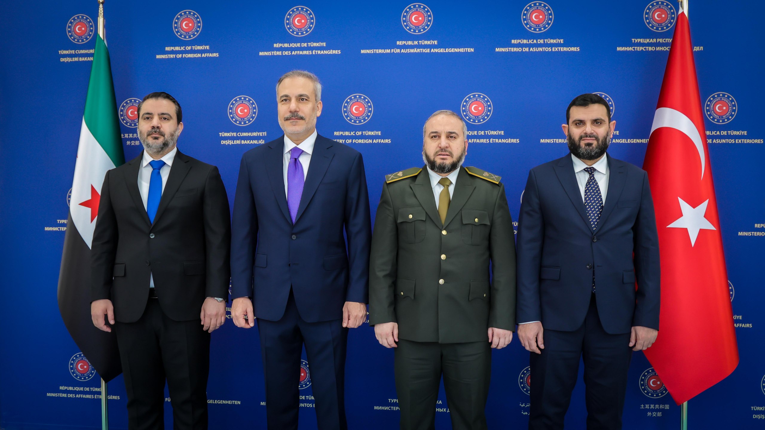 Syrian and Turkish Foreign Ministers Hold Talks in Ankara