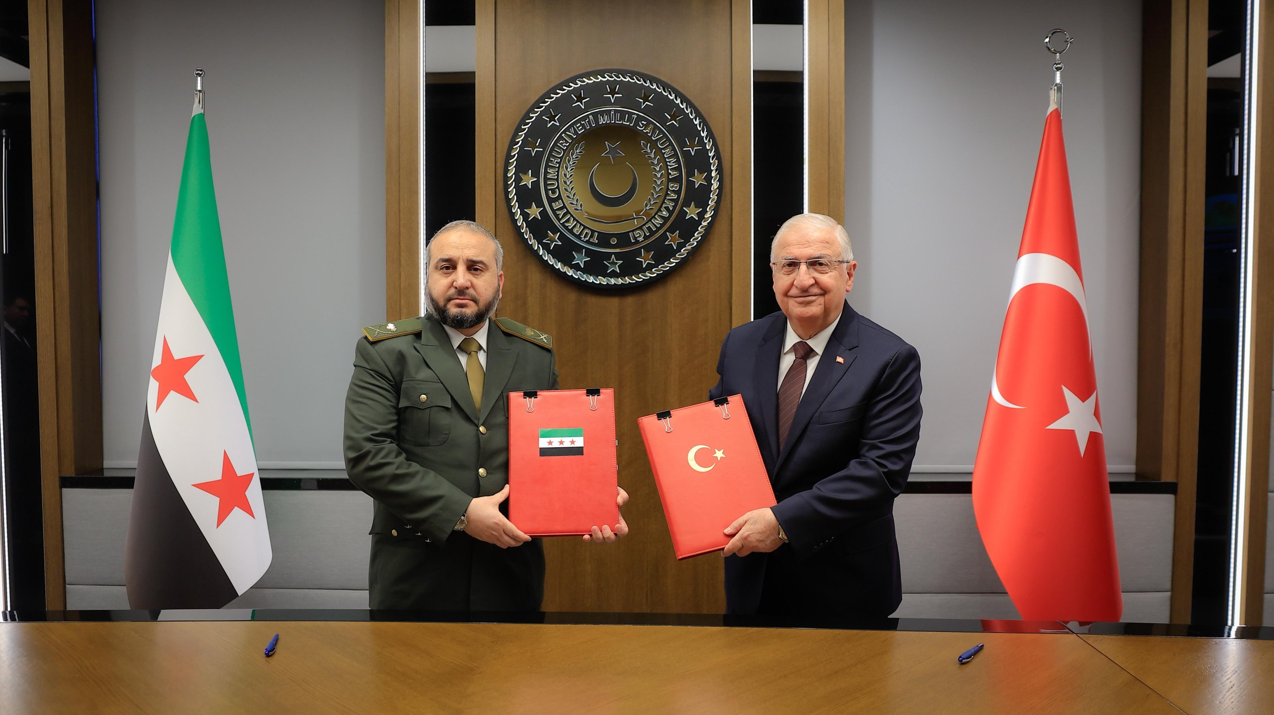 Syria and Türkiye Sign MoU on Military Training and Technical Support