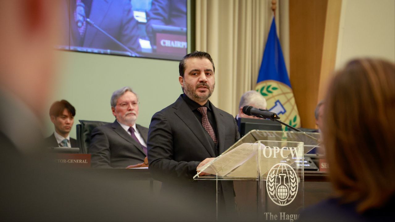 Statement by Foreign Minister Mr. Asaad Al-Shaibani at The Executive Council Meeting of The Organization for The Prohibition of Chemical Weapons