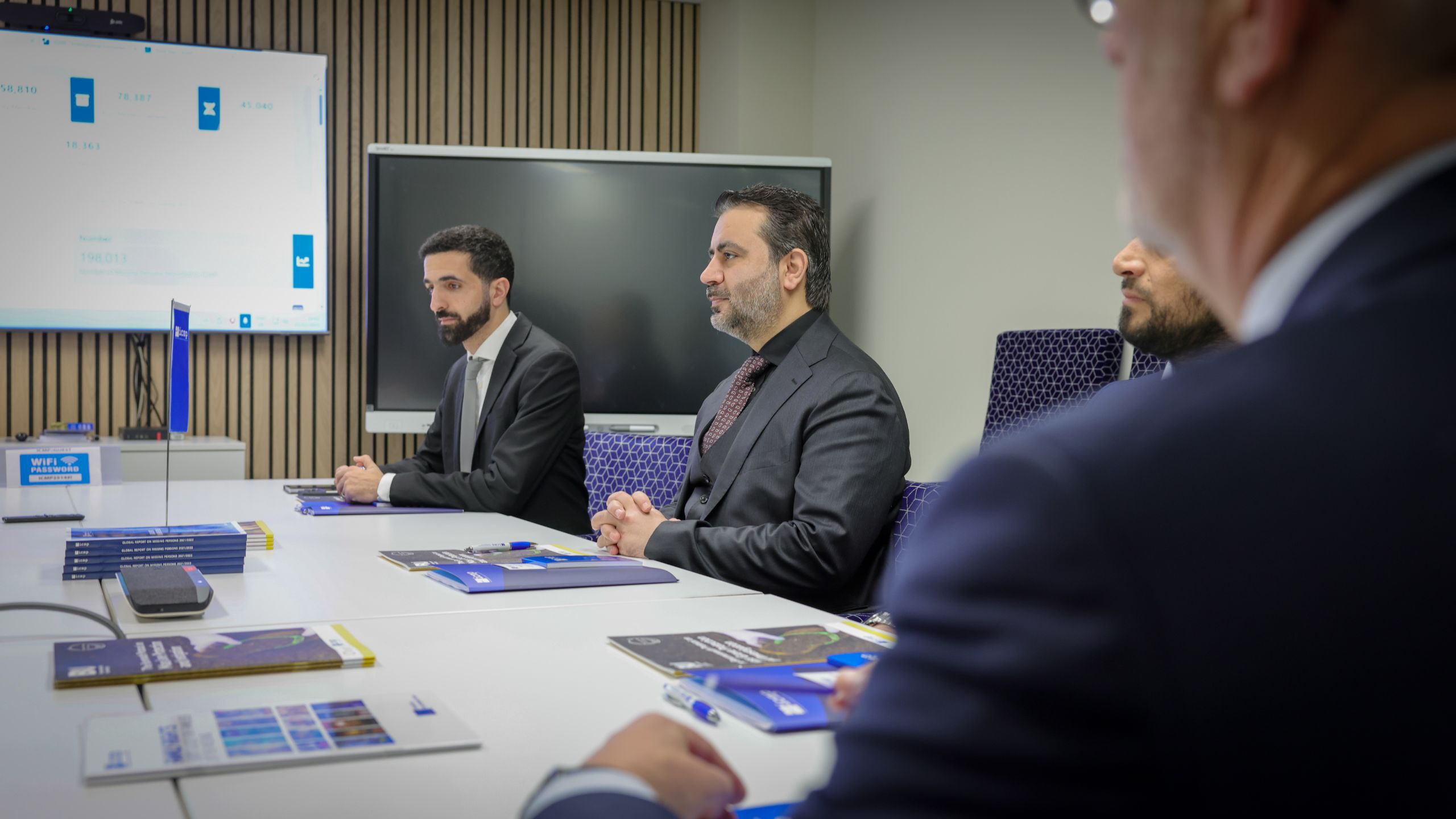 Foreign Minister Asaad Al-Shaibani Meets with The International Commission on Missing Persons, headed by Ms. Kathryne Bomberger