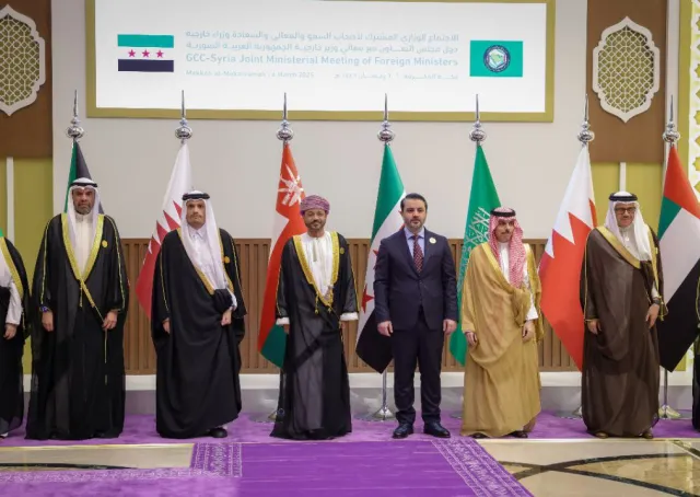 مشاركة وزير الخارجية السيد أسعد الشيباني في الاجتماع الوزاري لدول مجلس التعاون الخليجي في مدينة مكة المكرمة