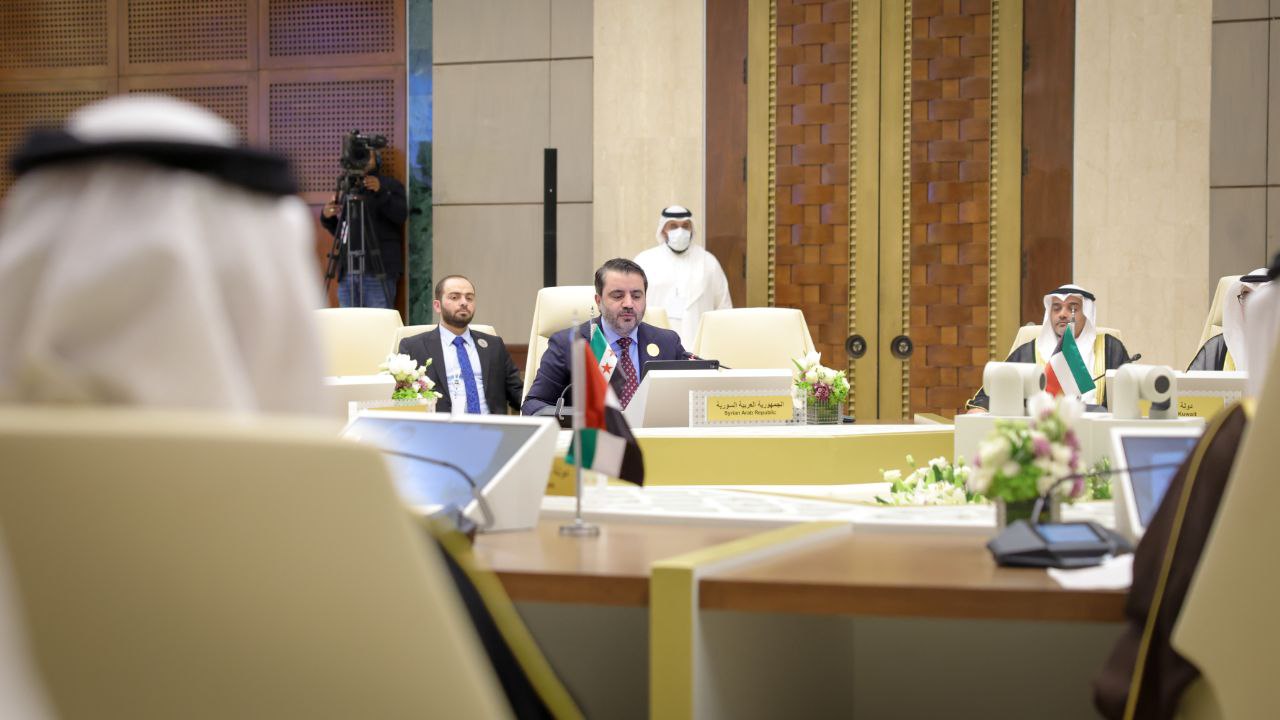 مشاركة وزير الخارجية السيد أسعد الشيباني في الاجتماع الوزاري لدول مجلس التعاون الخليجي في مدينة مكة المكرمة