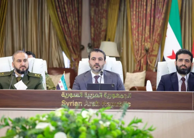 حضور وزيري الخارجية  والدفاع اللواء ورئيس الاستخبارات العامة