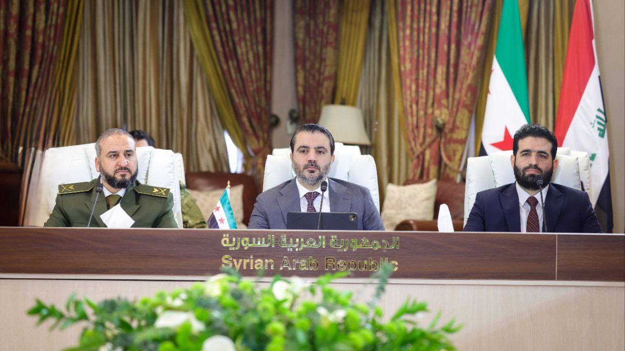 حضور وزيري الخارجية والدفاع اللواء ورئيس الاستخبارات العامة