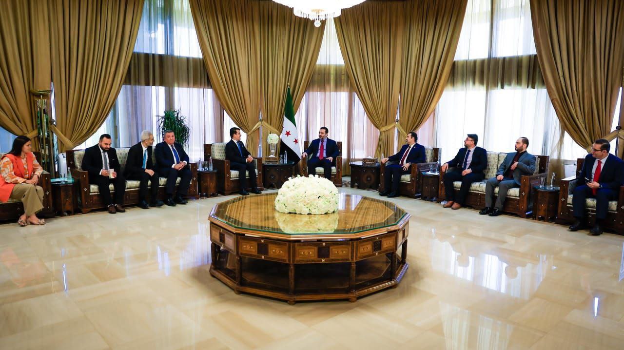  Foreign Minister Al-Shaibani Meets ICESCO Director General in Damascus to Strengthen Cooperation in Education, Research, and Cultural Heritage