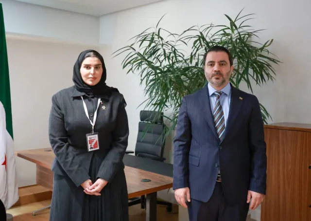 وزير الخارجية  يلتقي وزير الدولة للتعاون الدولي في وزارة الخارجية القطرية