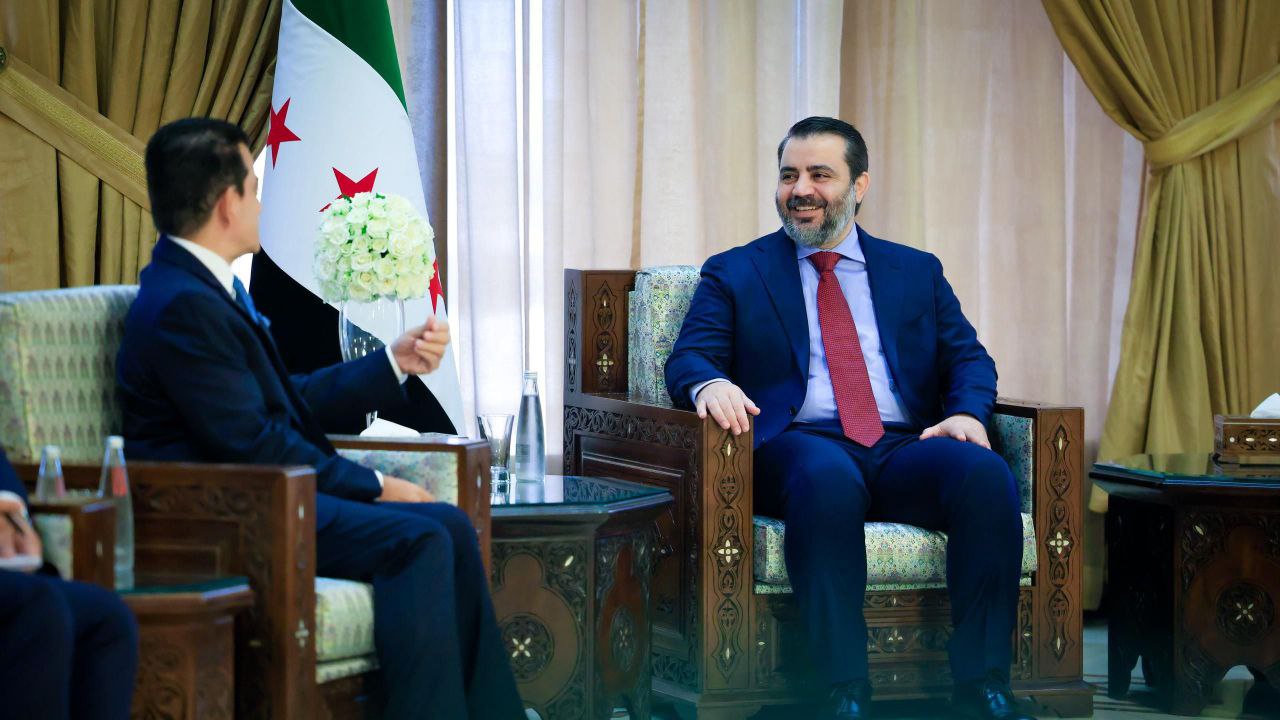  Foreign Minister Al-Shaibani Meets ICESCO Director General in Damascus to Strengthen Cooperation in Education, Research, and Cultural Heritage