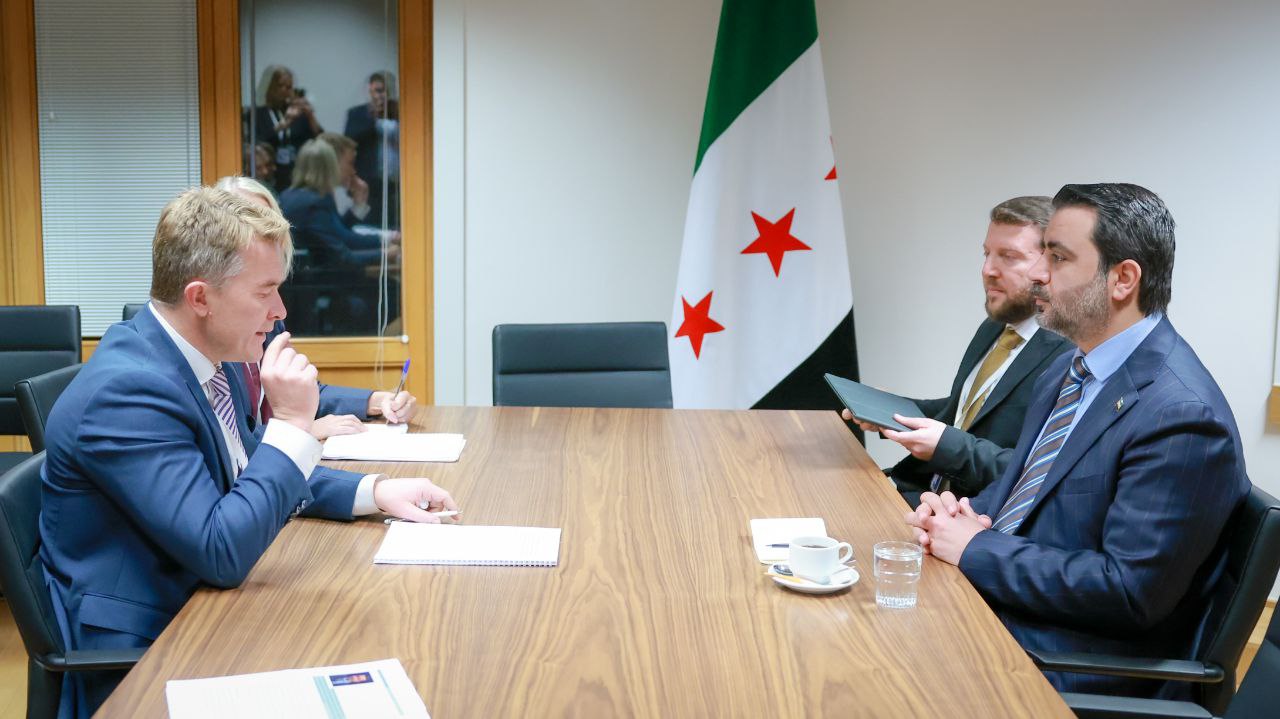 لقاء ثنائي جمع وزير الخارجية نائب وزير الخارجية بمملكة النرويج