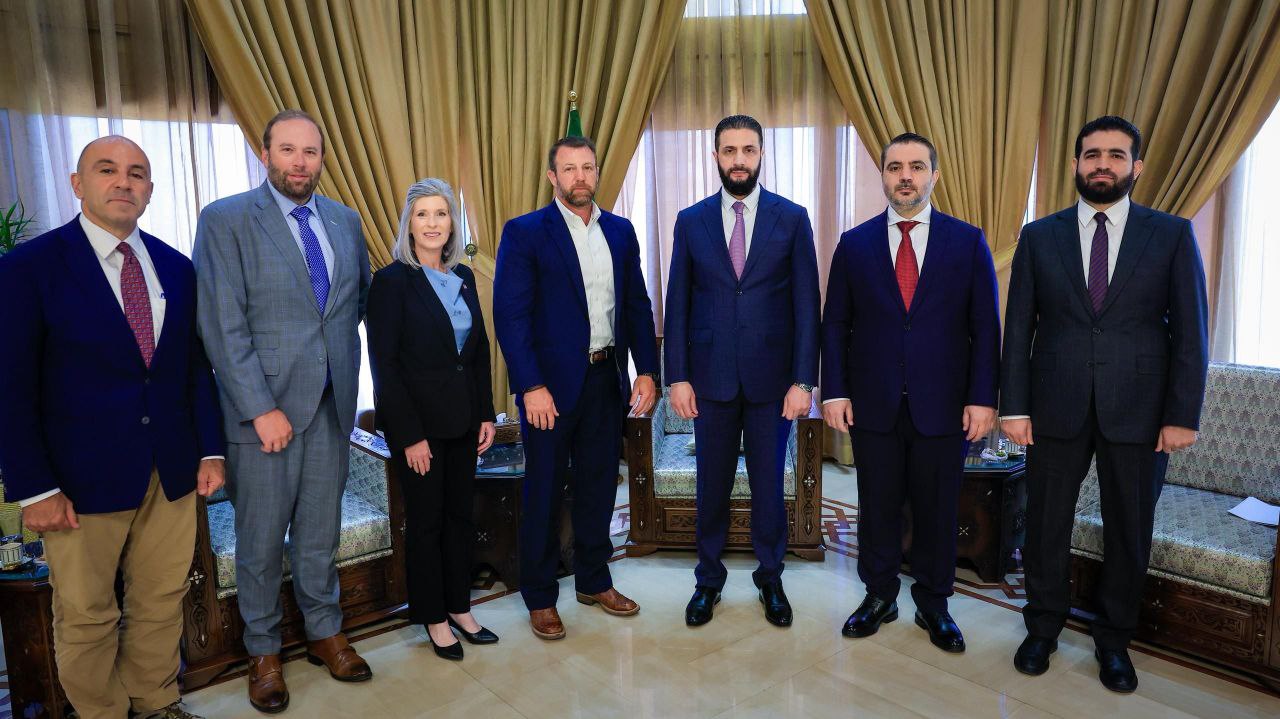 H.E. President Ahmad Al-Sharaa of the Syrian Arab Republic Received a Bipartisan Delegation from the U.S. Congress