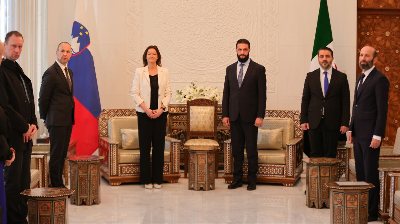 رئيس الجمهورية السيد ووزير الخارجية يستقبلان وفدًا رفيع المستوى من الجمهورية السلوفينية