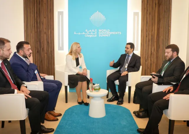 اجتماع جانبي لسيادة وزير الخارجية ورئيس مجلس رئاسة البوسنة والهرسك 