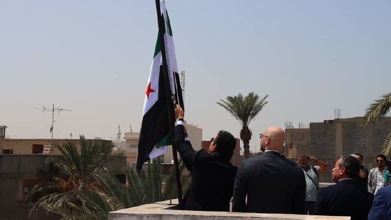 Syria Restores Diplomatic Presence in Tripoli with Embassy Flag Raising
