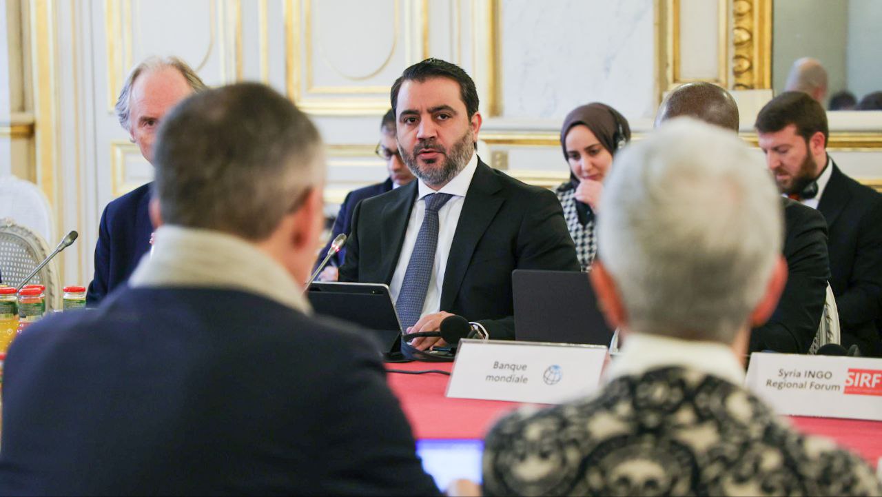 وزير الخارجية السيد أسعد الشيباني يشارك في اجتماع لتجديد التنسيق بين الجهات المانحة الدولية