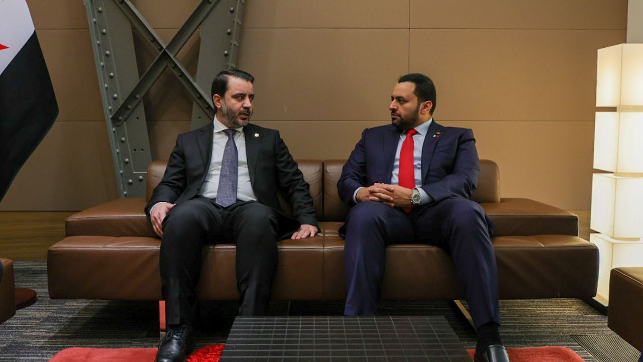 عدة لقاءات ثنائية لوزير الخارجية السيد أسعد الشيباني