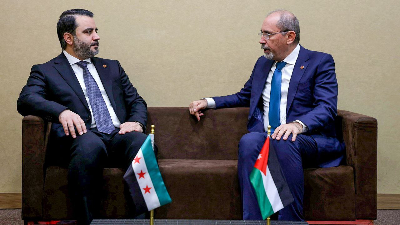 عدة لقاءات ثنائية لوزير الخارجية السيد أسعد الشيباني