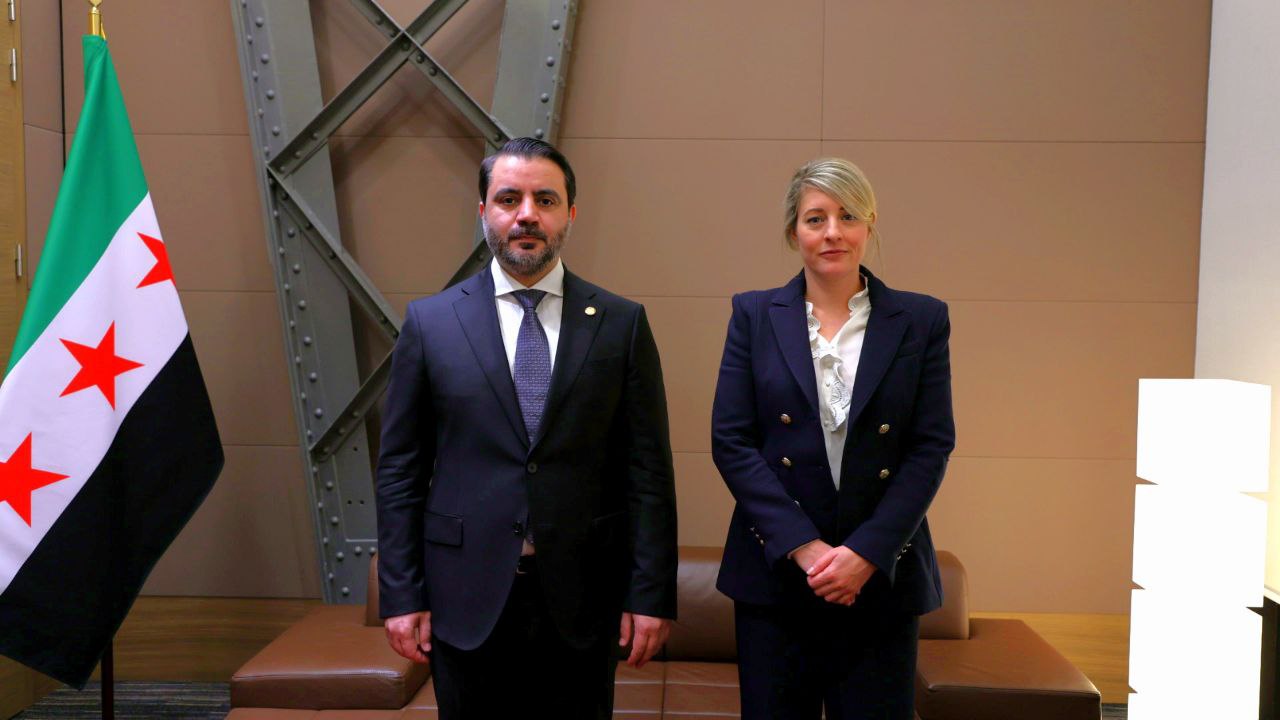 عدة لقاءات ثنائية لوزير الخارجية السيد أسعد الشيباني