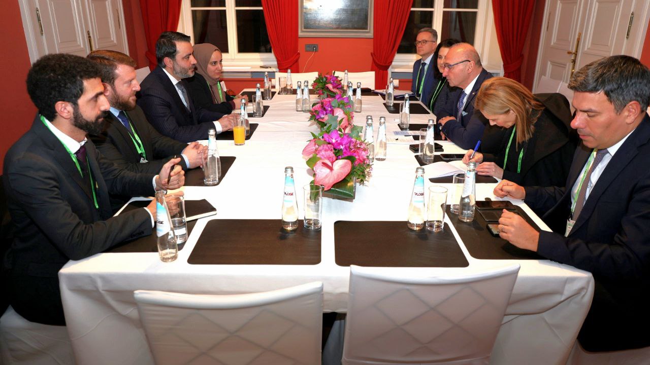 وفد الخارجية السورية برئاسة السيد الوزير أسعد الشيباني يلتقي وفد الخارجية الكرواتي 