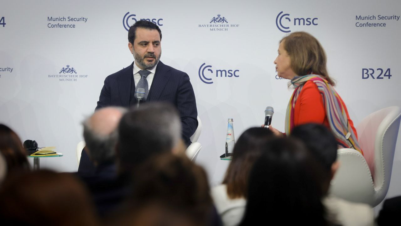 من مشاركة وزير الخارجية السيد أسعد الشيباني في حوار 