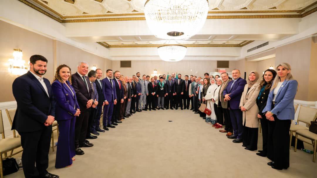 H.E. President Al-Sharaa Meets Delegation from Syrian-American Organizations in the United States