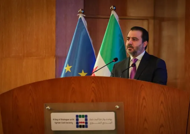 وزير الخارجية والمغتربين السيد أسعد حسن الشيباني يفتتح مؤتمر "يوم حوار مع المجتمع المدني السوري"