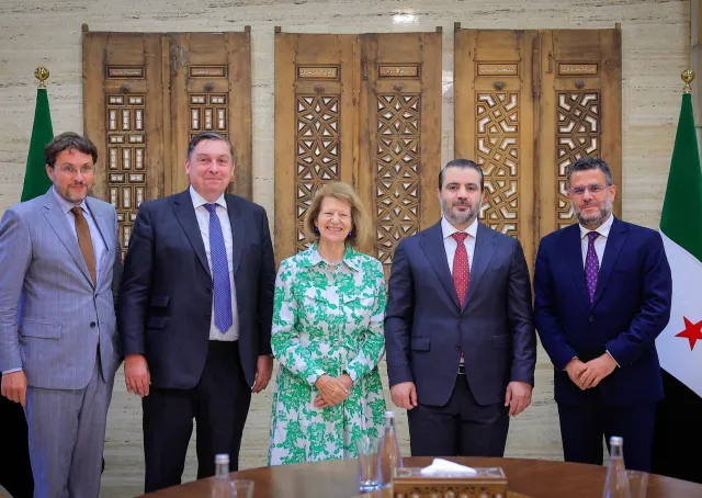 Foreign Minister Al-Shaibani Meets Baroness Nicholson to Discuss Strengthening Syrian-British Economic Cooperation and Strategic Partnership