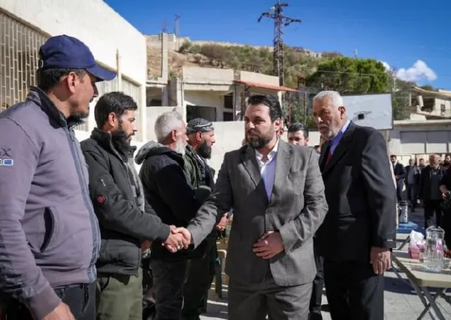 Director of Arab and Regional Affairs Department Leads Arab Diplomats on Solidarity Visit to Beit Jinn