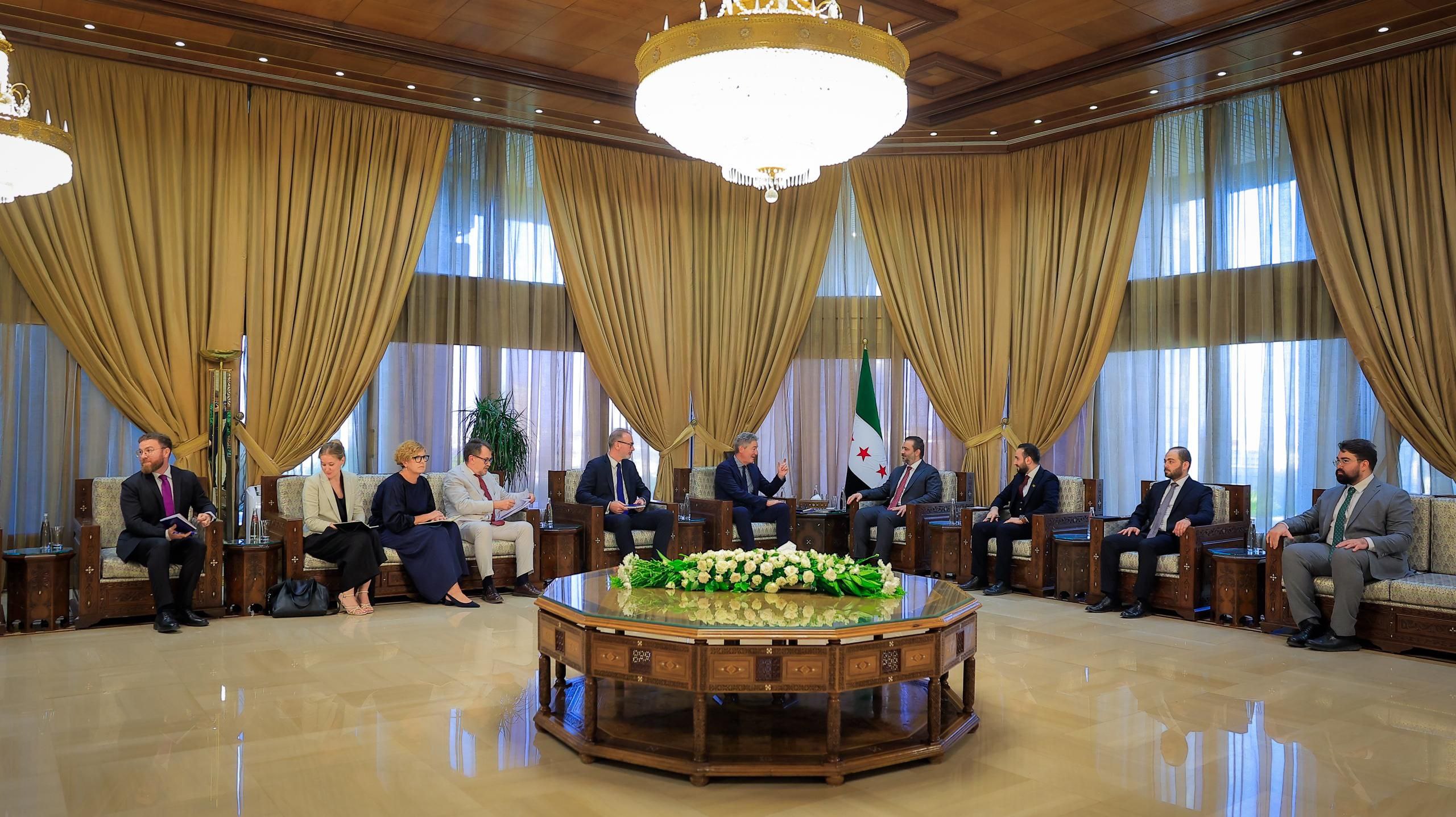 Foreign Minister Meets Ambassadors of European Countries in Damascus