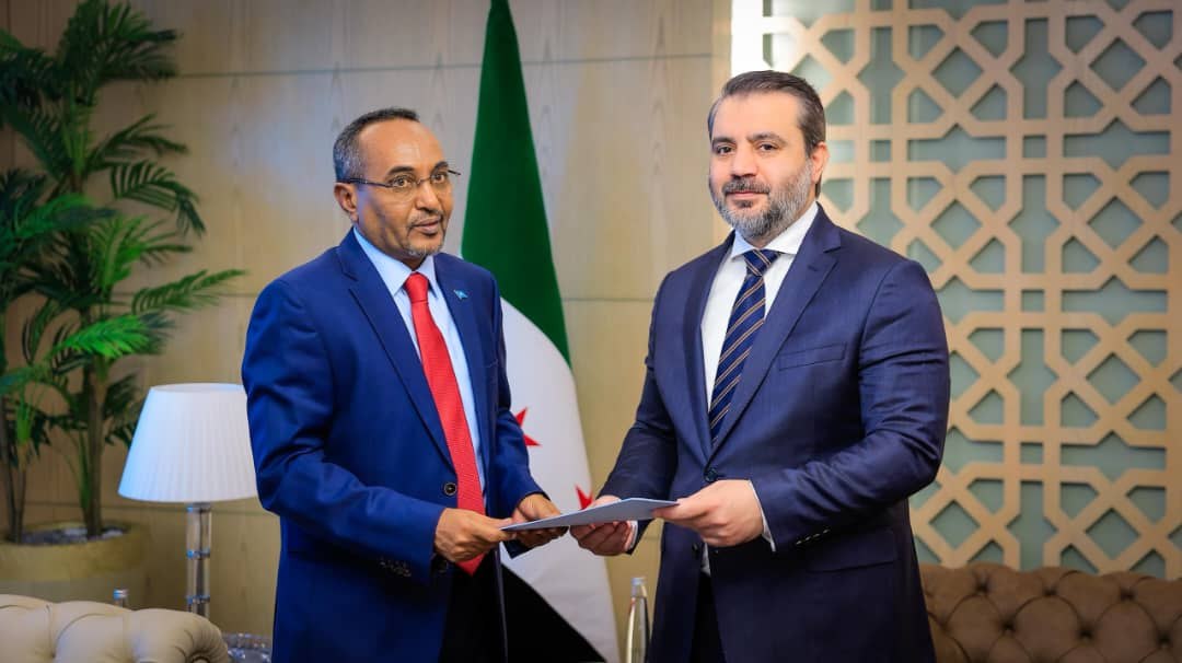 Foreign Minister Al-Shaibani Meets New Somali Ambassador