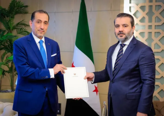Foreign Minister Al-Shaibani Receives Jordan’s New Ambassador