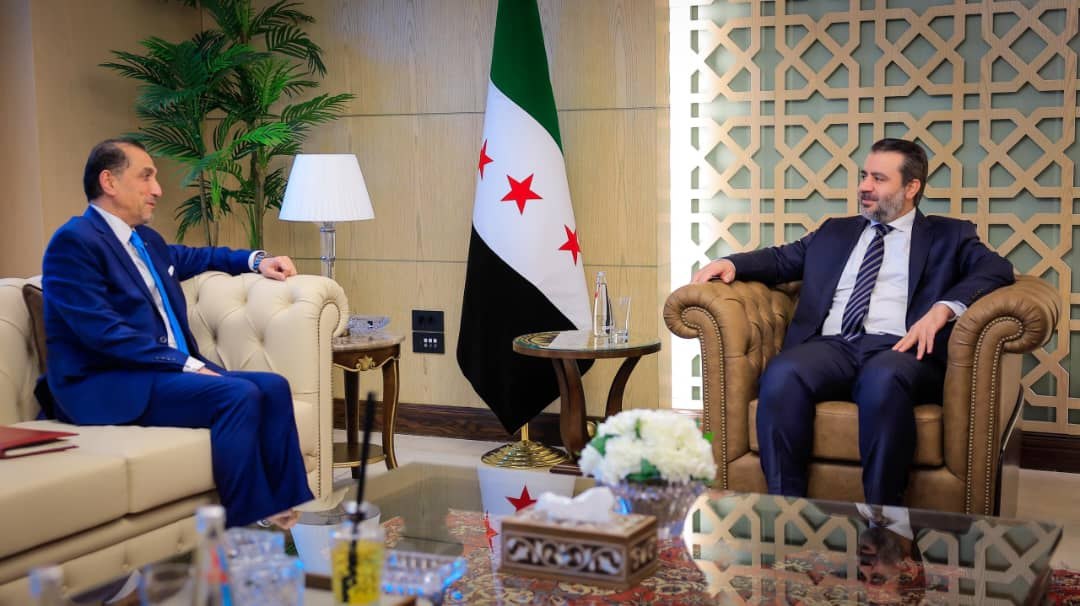 Foreign Minister Al-Shaibani Receives Jordan’s New Ambassador