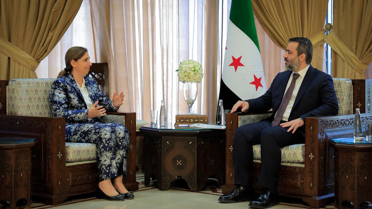 Foreign Minister Al-Shaibani Discusses UN Cooperation with ESCWA Chief