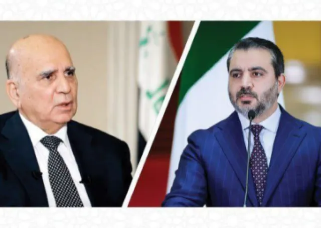 وزير الخارجية يتلقى اتصالًا هاتفيًّا من نظيره العراقي