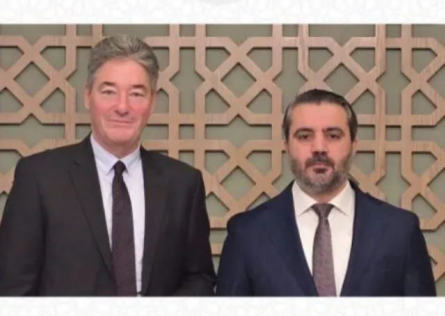 وزير الخارجية يلتقي مع القائم بالأعمال لبعثة الاتحاد الأوربي