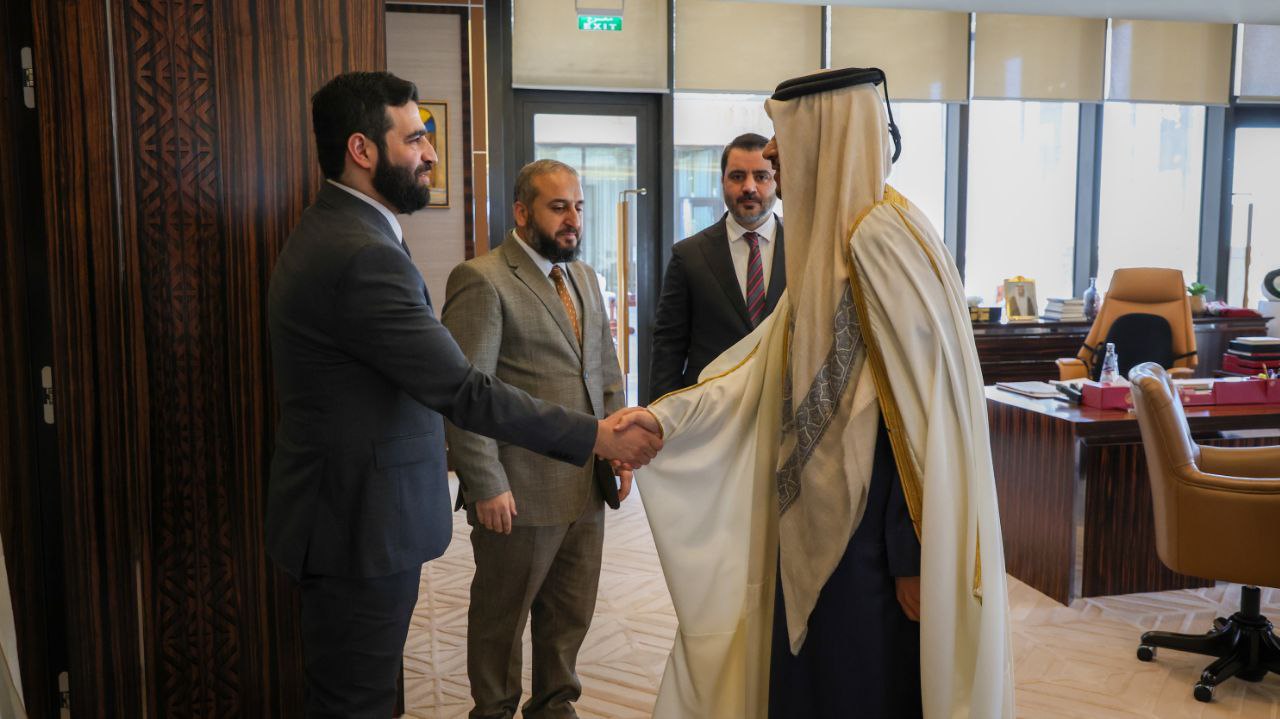 لقاء معالي وزير الخارجية السيد "أسعد الشيباني"