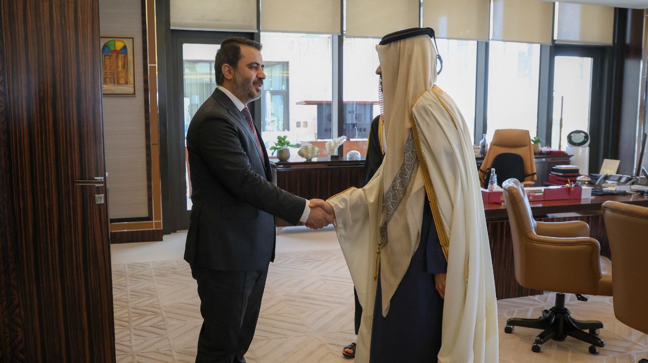 لقاء معالي وزير الخارجية السيد "أسعد الشيباني"