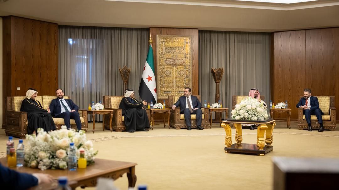 التقى وزير الخارجية والمغتربين السيد أسعد حسن الشيباني بوزيري الثقافة في المملكة العربية السعودية ودولة قطر، بحضور وزيري الثقافة والإعلام، وذلك في العاصمة دمشق