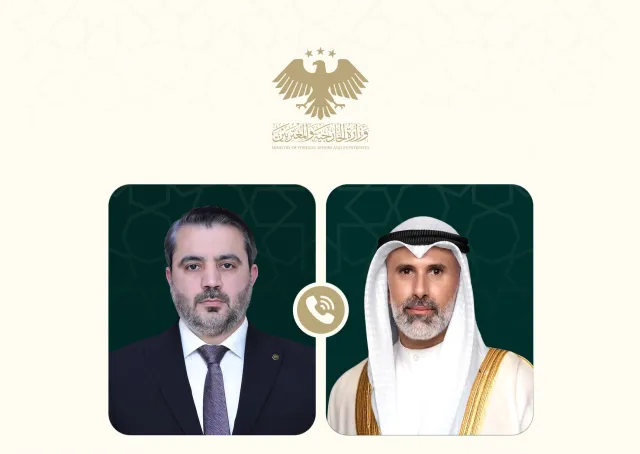 وزير الخارجية والمغتربين يجري اتصالًا هاتفيًّا مع نظيره الكويتي 