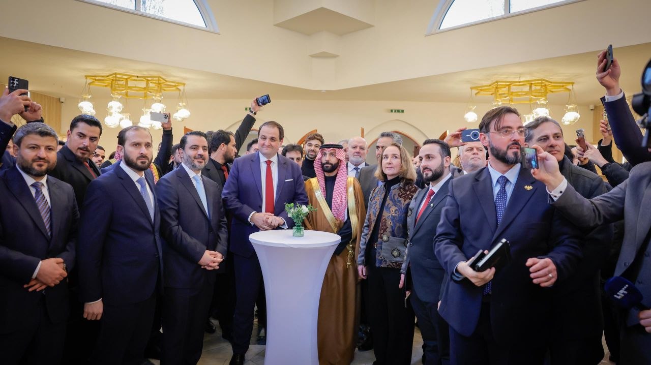 وزير الخارجية والمغتربين السيد أسعد حسن الشيباني يفتتح القنصلية العامة للجمهورية العربية السورية في مدينة بون الألمانية