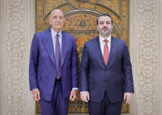 وزير الخارجية والمغتربين يلتقي المبعوث الأمريكي في دمشق